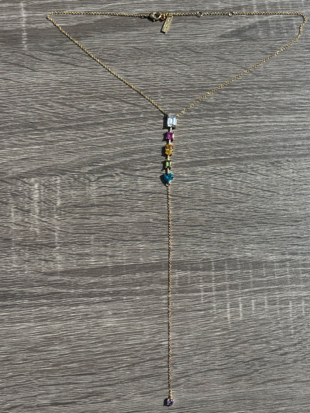 Kurt Geiger Rainbow Mix Necklace NWOT - Picture 13 of 14